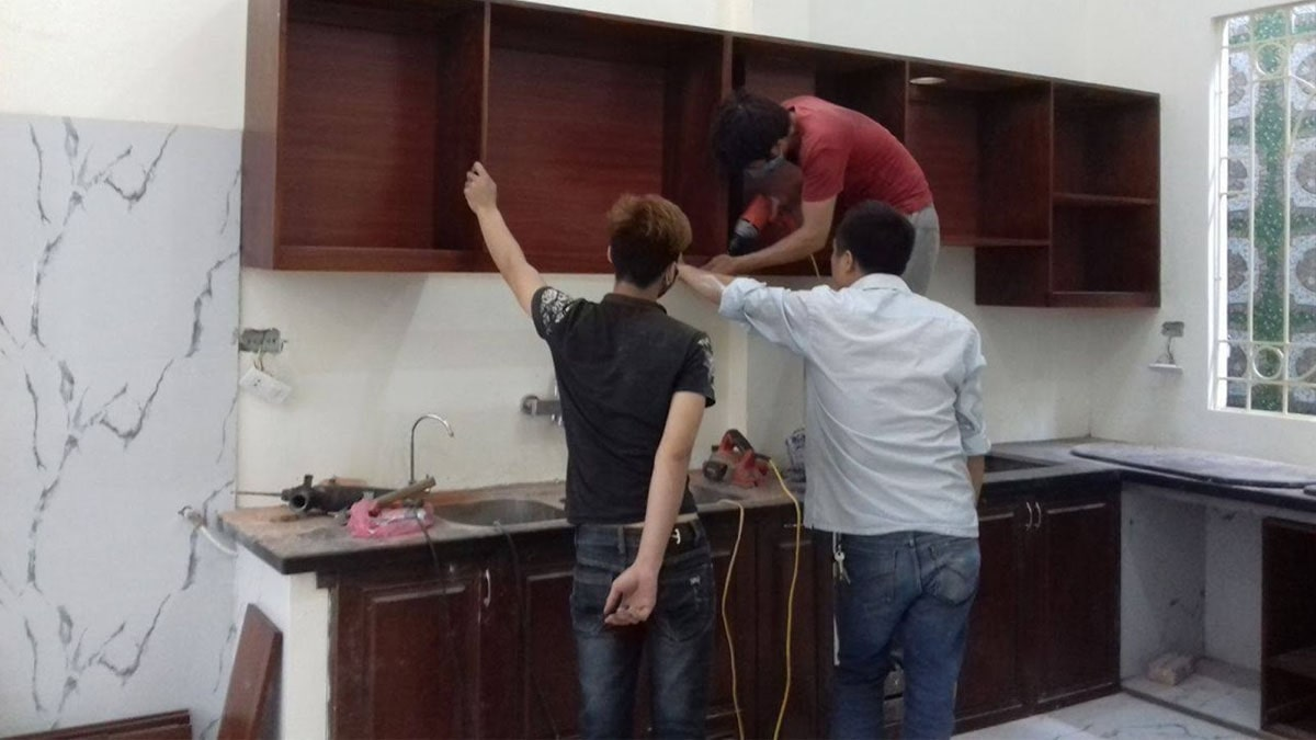 Sửa Tủ Bếp Bị Thấm Nước, Bị Mục, Bị Ngập Nước Chuyên Nghiệp Tại TP.HCM - Tính Đồ Gỗ